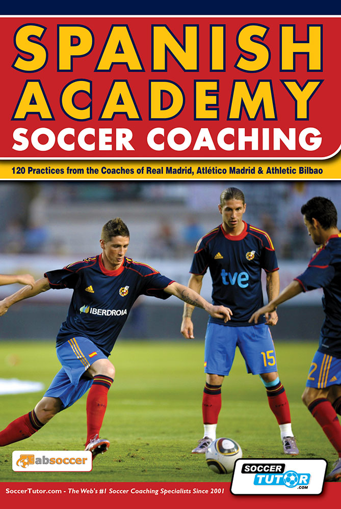 Cover for Fast Bundles Pick any 2+ coaching books and save up to 25% offer, showing three soccer players in training gear on a field with a ball. Bold red and yellow title text appears at the top.