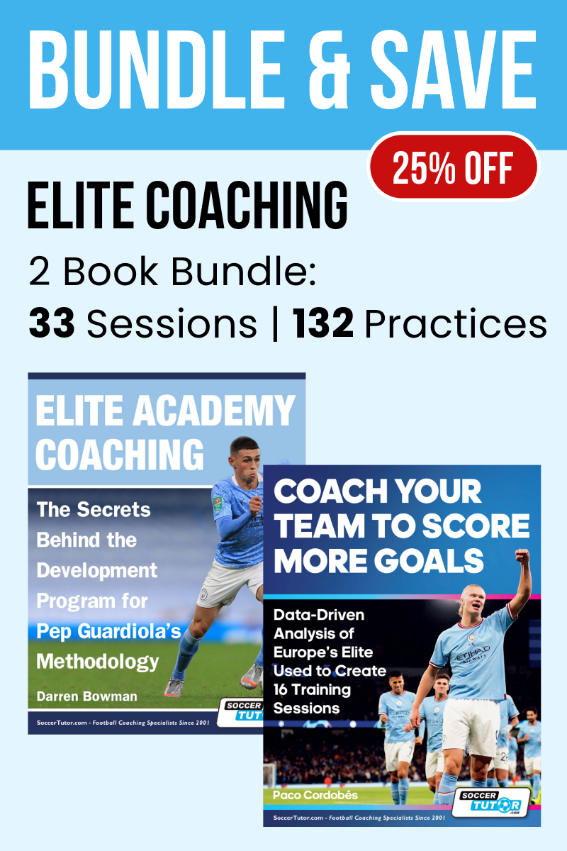 Promotional graphic for Fast Bundle’s “Elite 2 Book Bundle: 132 Practices - 33 Sessions” featuring two cover images and text: “BUNDLE & SAVE. ELITE COACHING. SAVE 25%.”.