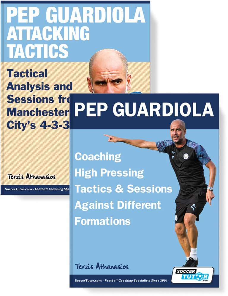 Pep Guardiola Complete Coaching Bundle - Attacking Tactics & High Pressing (2 Books — Save 25%)