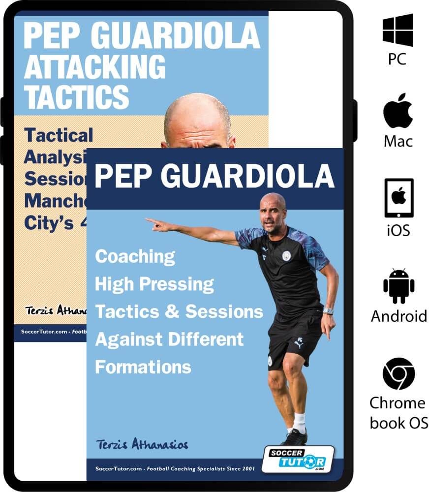Pep Guardiola Complete Coaching Bundle - Attacking Tactics & High Pressing (2 Books — Save 25%)