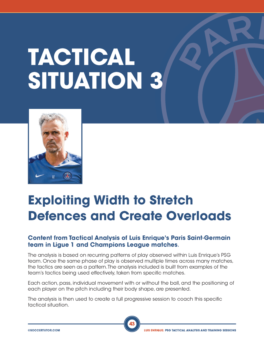 Luis Enrique: PSG Tactical Analysis and Training Sessions - 107 Tactics & Practices