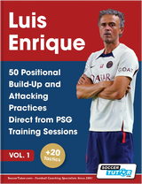 Luis Enrique: 50 Positional Build-Up and Attacking Practices Direct from PSG Training Sessions - Vol. 1