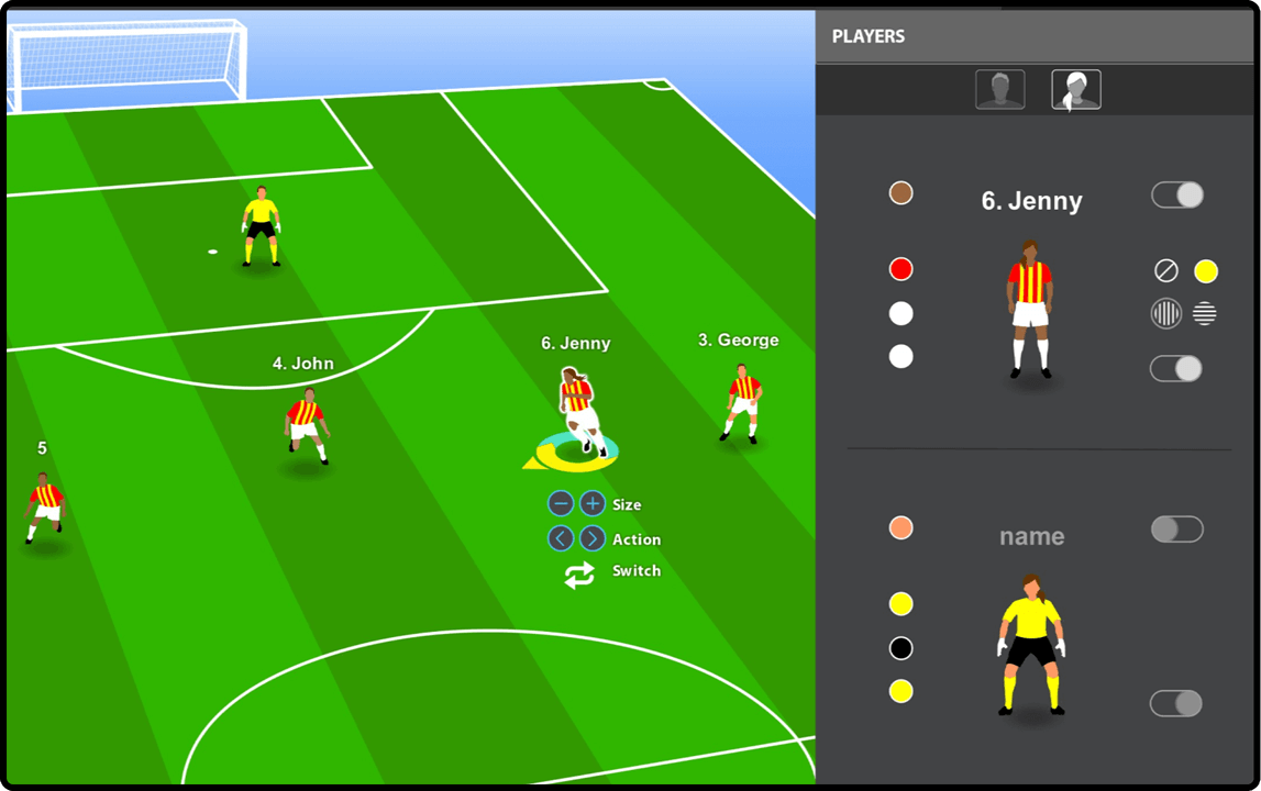 288 Player Actions
