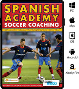 Spanish Academy Soccer Coaching - 120 Practices from the Coaches of Real Madrid, Atlético Madrid & Athletic Bilbao ebook by soccer tutor