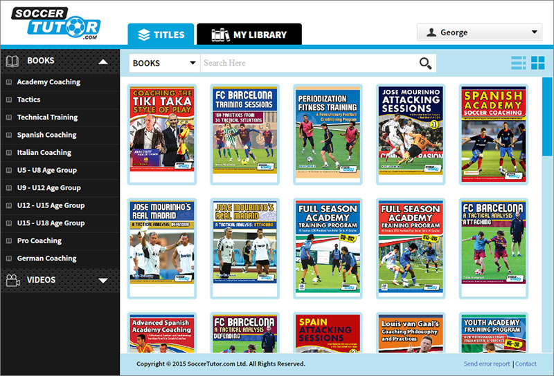 Football Coaching Software, Training DVDs, Books, eBooks