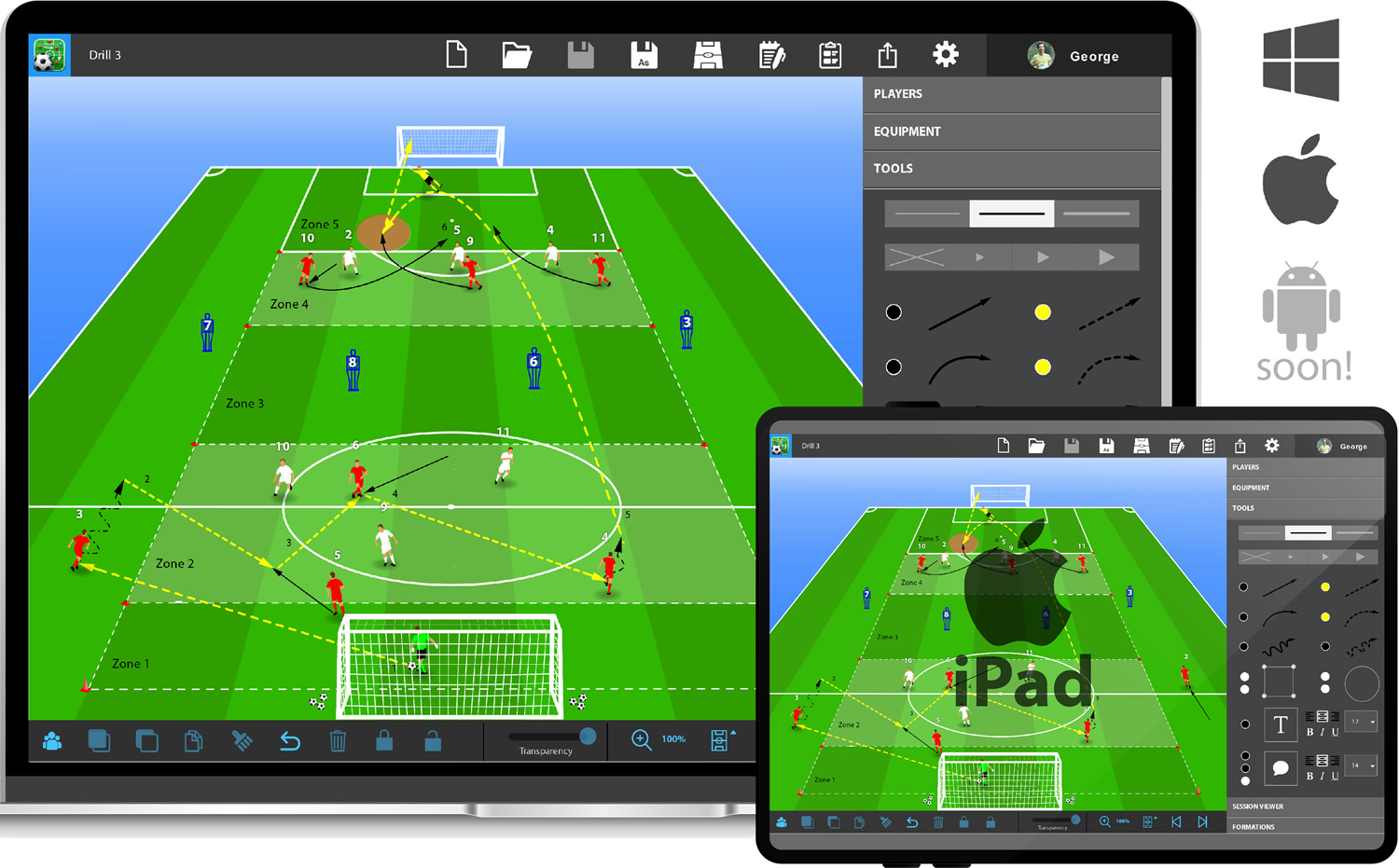 Soccer Tutor - Free Practices and Tactics from the World's Top Coaches